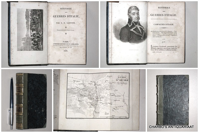 SAINTINE, X.-B., -  Histoire des guerres d'Italie. [Deuxime partie].