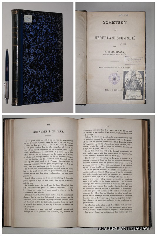 SCHROVEN, B.H., -  Schetsen van Nederlandsch-Indi.