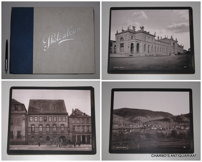 MERTENS & CIE., BERLIN, E., -  Photoalbum containing 6 original photographs mounted on cardboards.