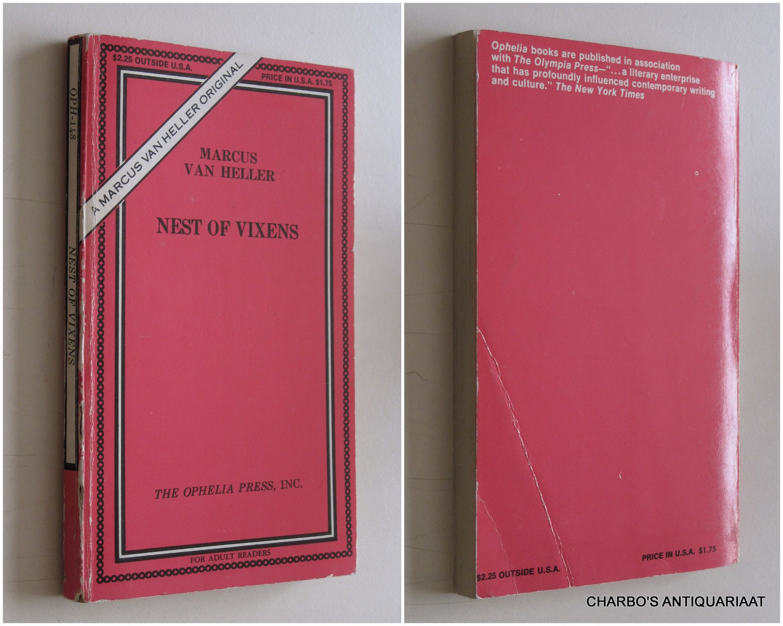VAN HELLER, MARCUS, -  Nest of vixens.