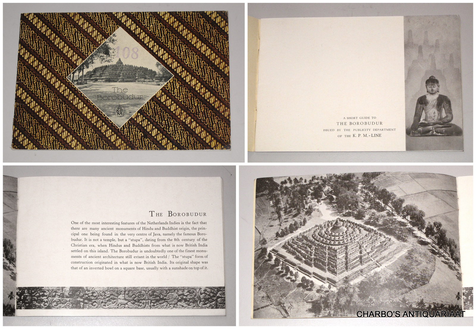 KPM LINE, -  A short guide to the Borobudur.