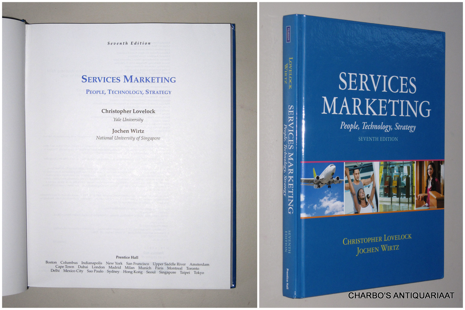 LOVELOCK, CHRISTOPHER & WIRTZ, JOCHEN, -  Services marketing: People, technology, strategy.