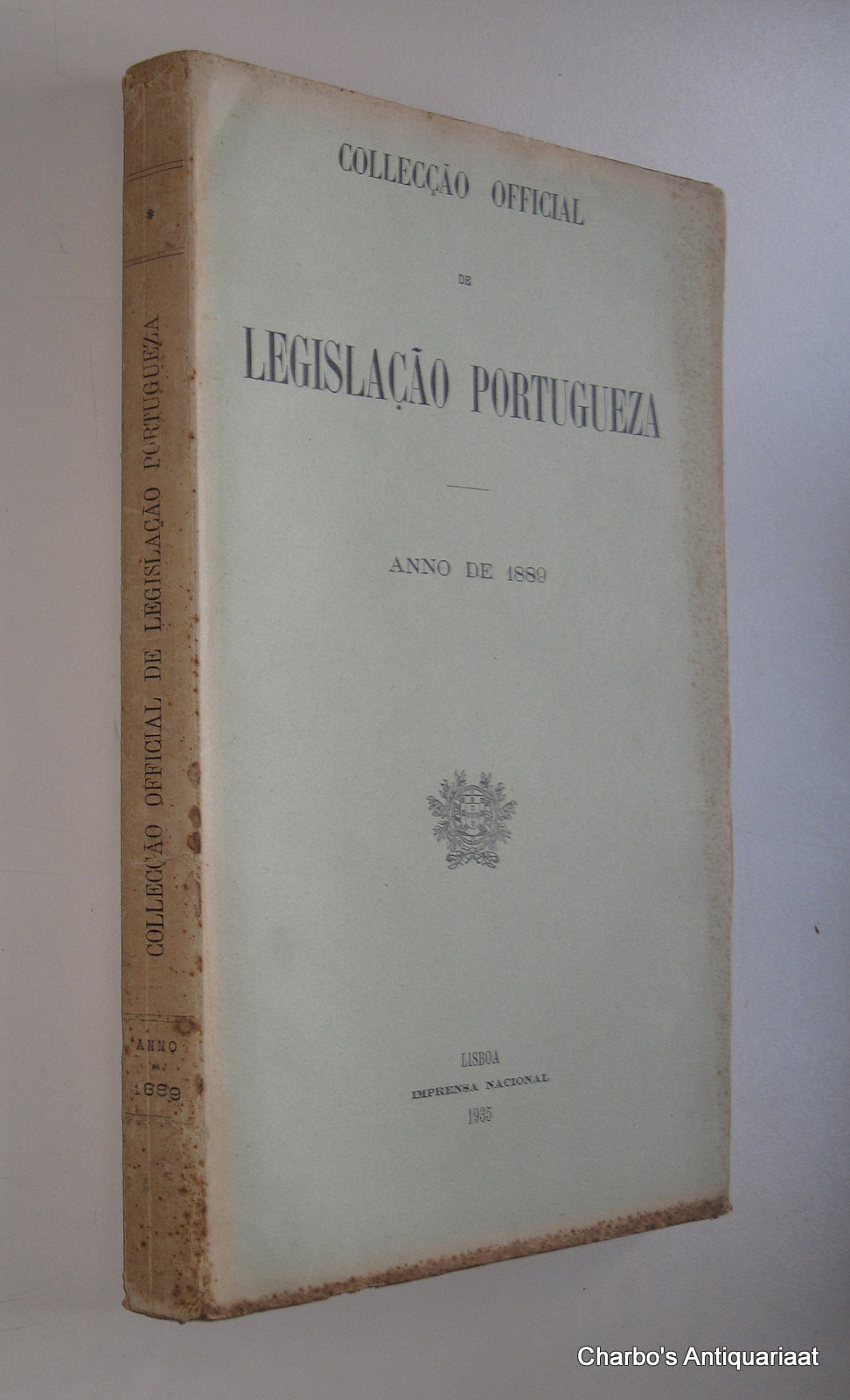 N/A, -  Colleco official de legislao portugueza, anno de 1889.